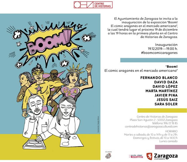 Boom. El cómic aragonés en el mercado americano